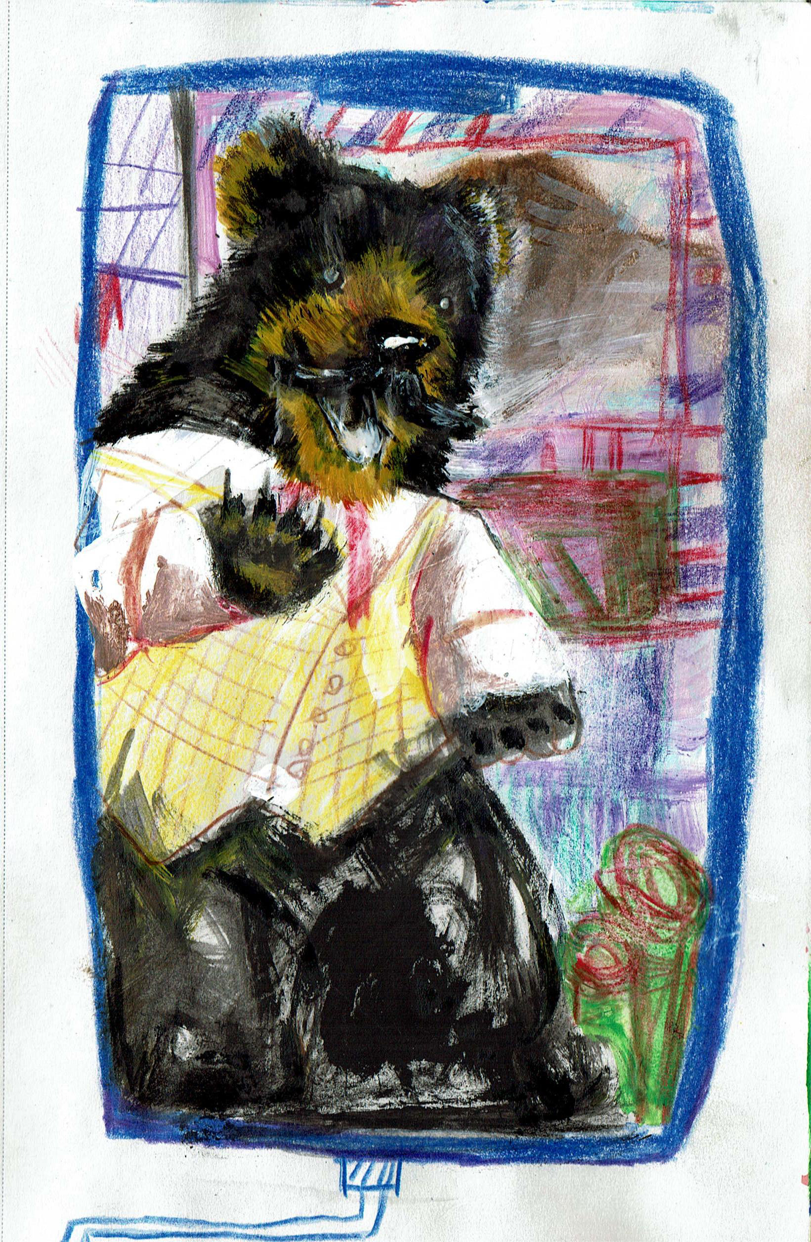 Sketchbook, illustration by Xuanyi Guo