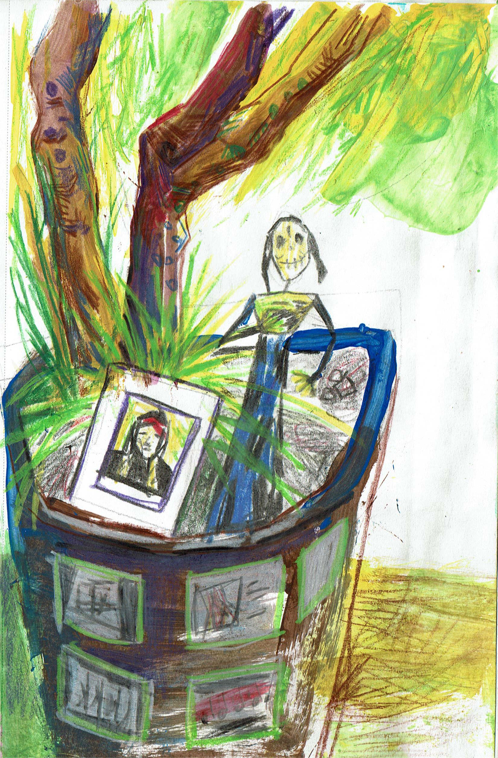 Sketchbook, illustration by Xuanyi Guo