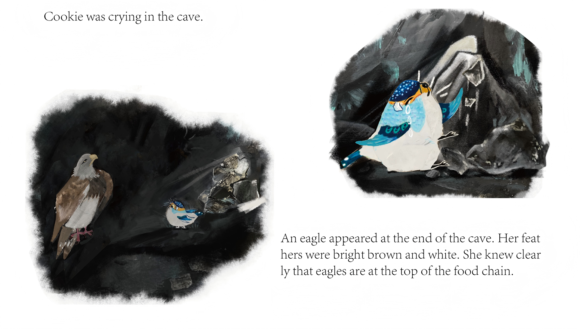 Danger, illustration by Xuanyi Guo