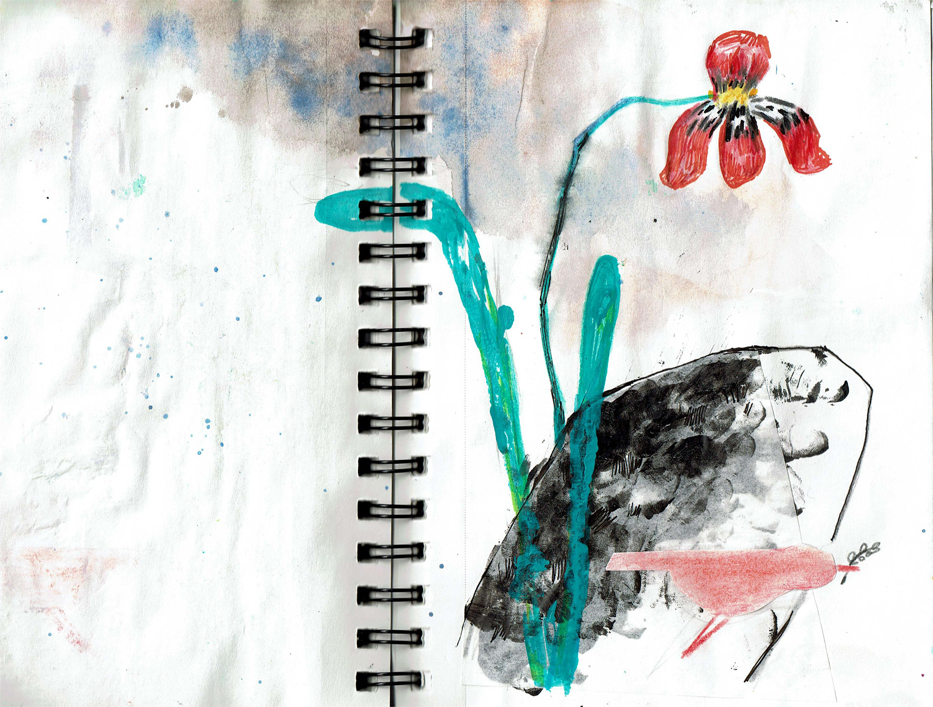 Sketchbook, illustration by Xuanyi Guo