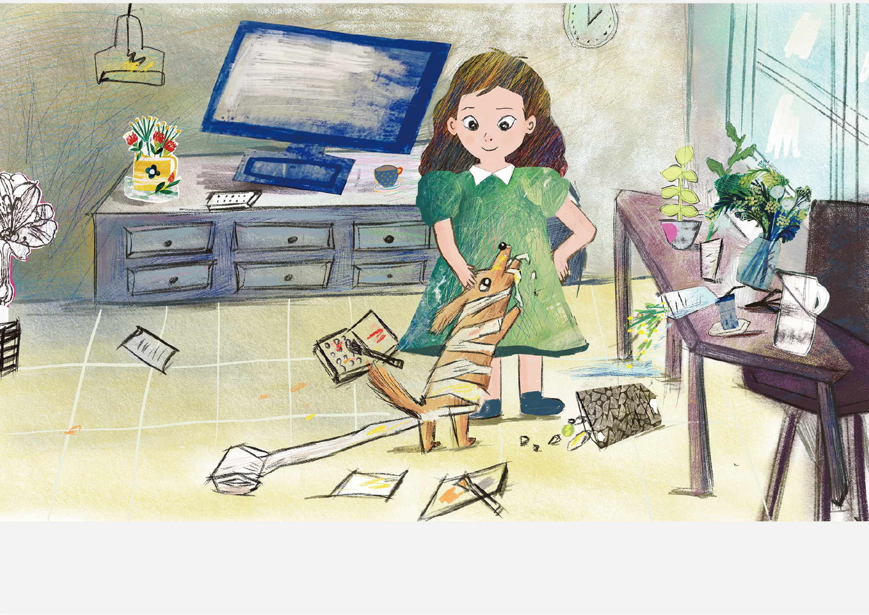 I Am a Good Kid cover, illustration by Xuanyi Guo